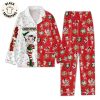 Frozen Christmas Blue White Design Pajamas Set