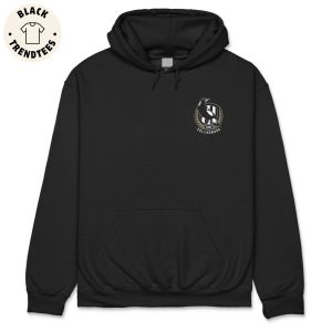 Collingwood Football Club Logo Black Design 3D Hoodie