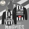 Collingwood Magpies 2023 Australian Football League Champions AFL Logo Design Baseball Jacket