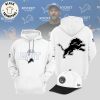 Dan Campbell Motor City Football Mascot White Design 3D Hoodie