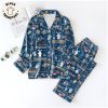 Elvis Presley Cant Help Falling In With You Blue Design Pajamas Set