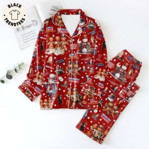 Especially Henous Red Design Pajamas Set