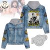 Britney Bitch Character Design Hooded Denim Jacket