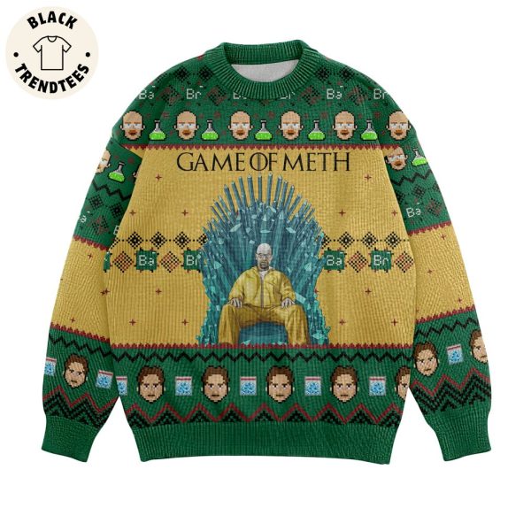 Game Of Meth Green Design 3D Sweater