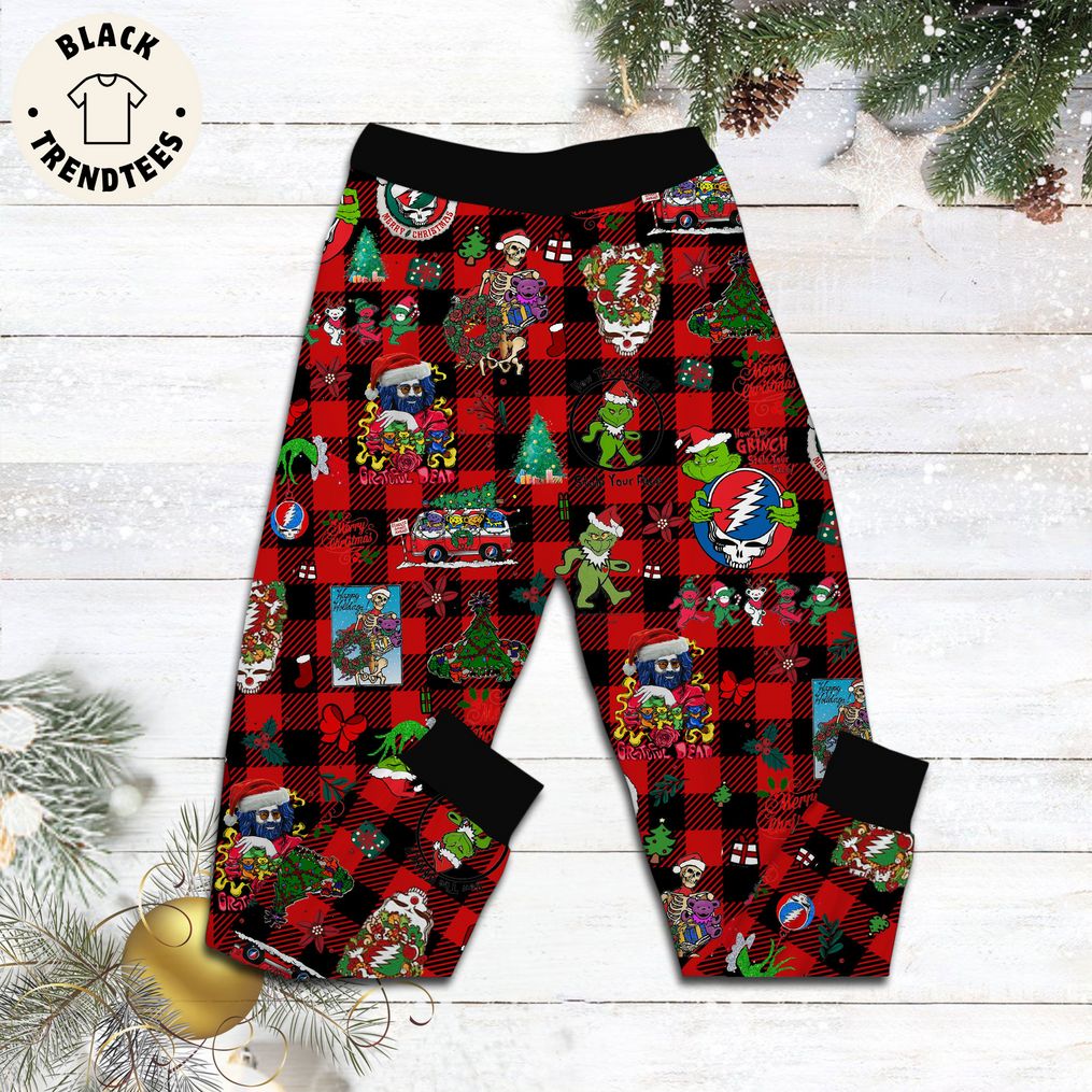 Have A Jerry Christmas Grateful Bear Happy New Christmas Design Pajamas Set