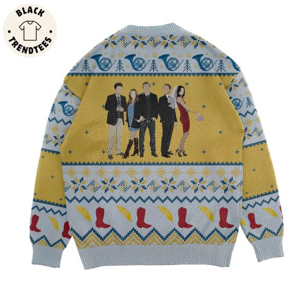 Himyn Yellow White Design 3D Sweater