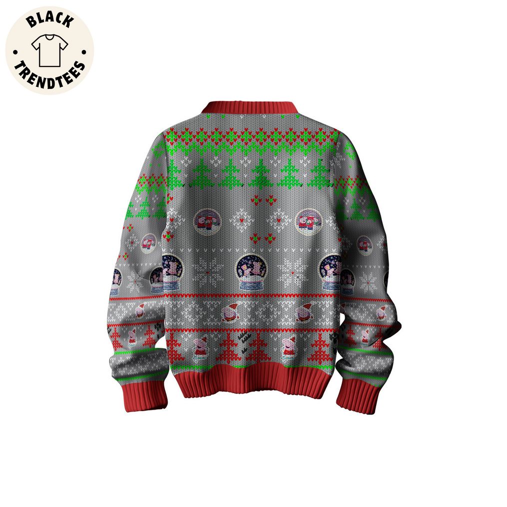 Hooray It's Christmas Gray Design 3D Sweater