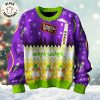 Himyn Yellow White Design 3D Sweater