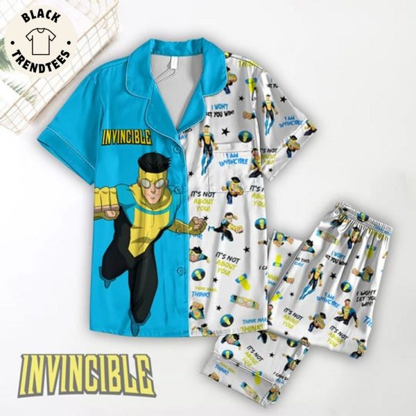 Innincible I Won’t List You Win Portrait Design Pajamas Set