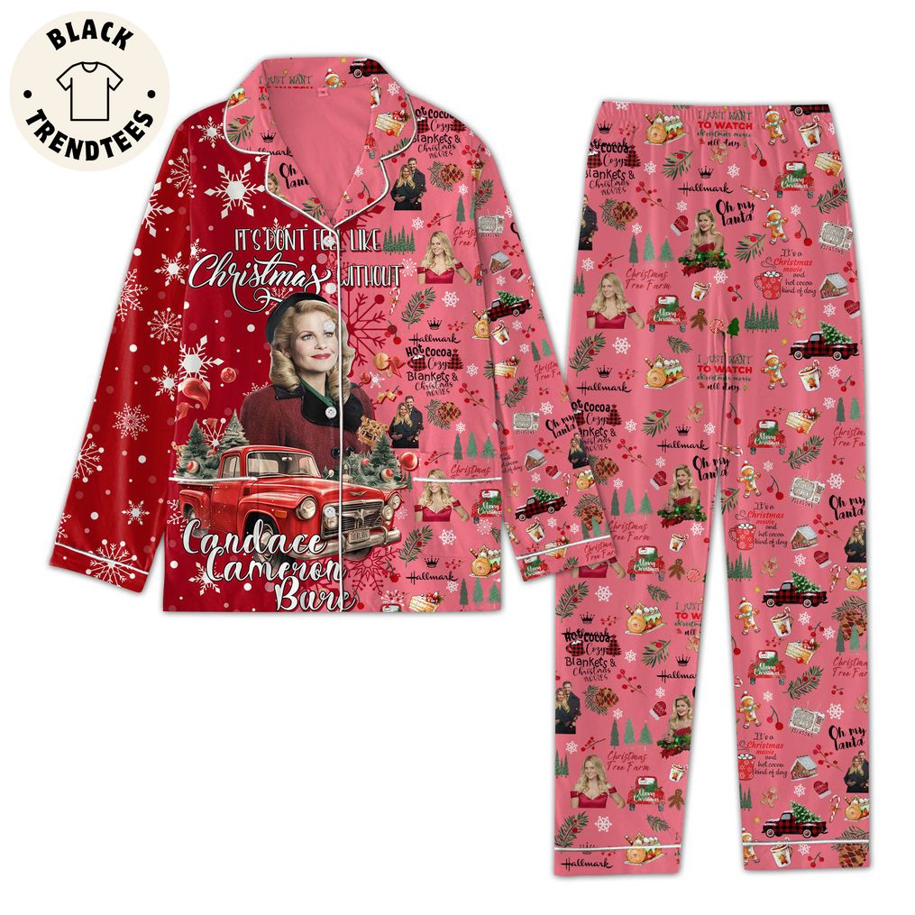 Its Don't Feel Nike Christmas Without Candace Cameron Bure Portrait Design Pajamas Set