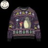 Totoro The Ugly Christmas Sweatshirt Black Design 3D Sweater