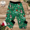 Lanadel Rey Lust For Christmas Portrait Design Pajamas Set