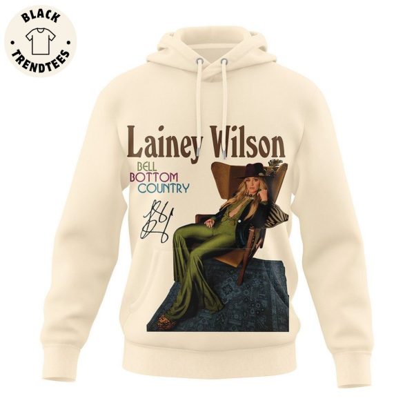 Launet Wilson Bell Bottom Country Portrait Design 3D Hoodie