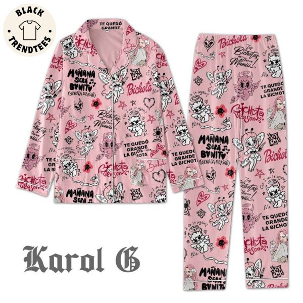 Manana Sera Bytito Bichota Season Angel Pink Design Pajamas