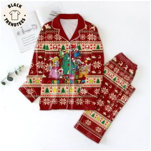 Mario Merry Christmas Design Pajamas Set