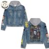 I Think Im Gonna Get On Someone’s Nerves Today Skull Design Hooded Denim Jacket