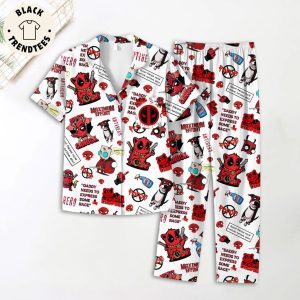 Maximum Effort Mighty Canuck Dog Design Pajamas Set