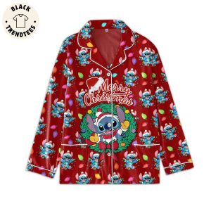 Merry Christmas Grinch Red Design Pajamas Set