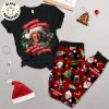 Merry Starbucks Christmas Green Design Pajamas Set