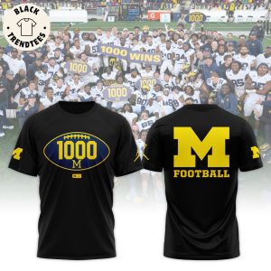 Michigan Vs Everybody Black Logo Design 3D T-Shirt