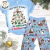 Merry Starbucks Christmas Green Design Pajamas Set