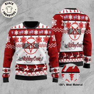 Motley Crue Christmas Design 3D Sweater