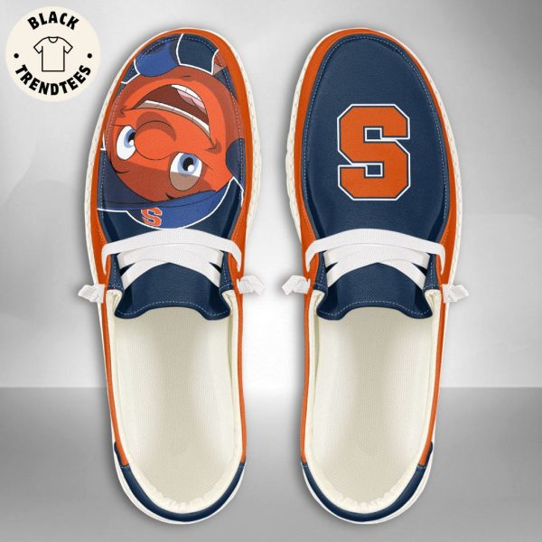 NCAA Syracuse Orange Custom Name Hey Dude Shoes