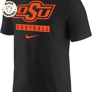Oklahoma Football Nike Logo Black Design 3D T-Shirt