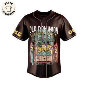 Ole Dominion No Bad Vibes Tour Coconut Tree Design Baseball Jersey