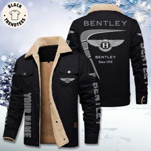 Personalized Bentley Since 1919 Logo Design Fleece Jacket