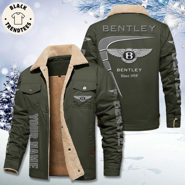 Personalized Bentley Since 1919 Logo Design Fleece Jacket