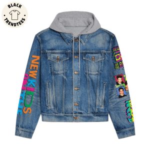 Personalized Made In Number Years Of Being An Awesome Blockhead Portrait Design Hooded Denim Jacket