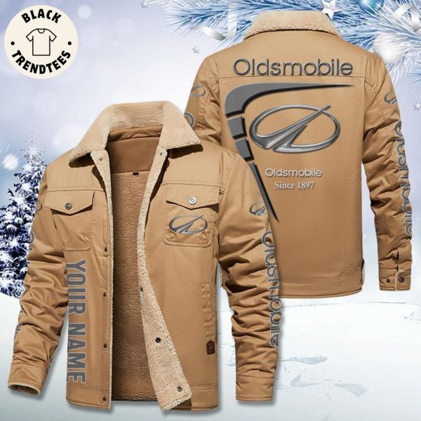 Personalized Oldsmobile Since 1897 Logo Design Fleece Jacket