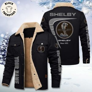 Personalized Shelby Since 1923 Logo Design Fleece Jacket