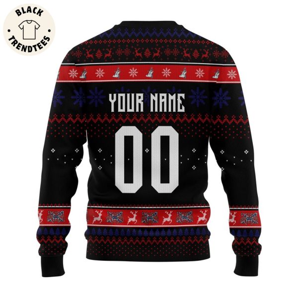 Personalized Take Your Time Don’t Live Too Fast Christmas Will Come And They Will Pass Black Design 3D Sweater