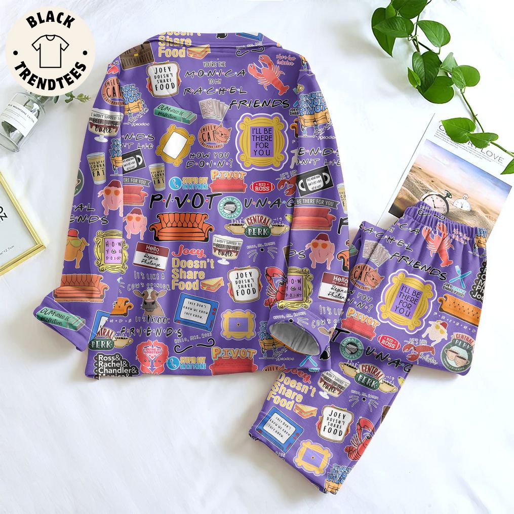 Pivot VNAG Purple Design Pajamas Set