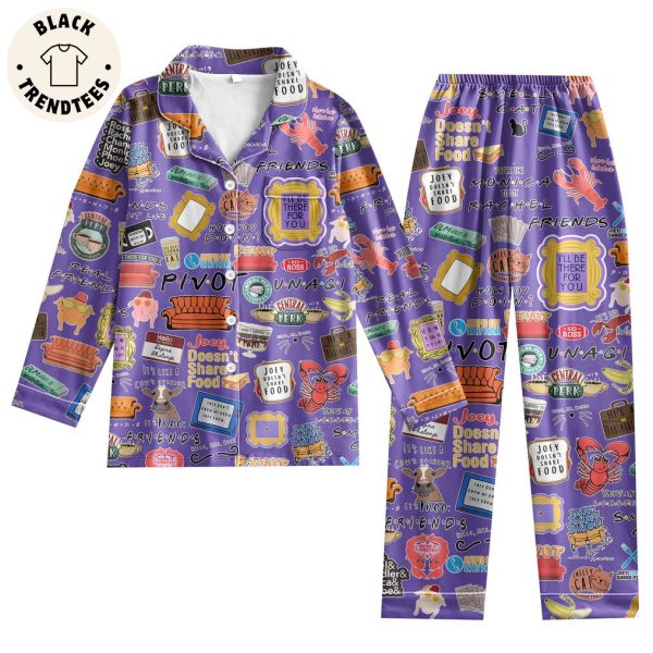 Pivot VNAG Purple Design Pajamas Set