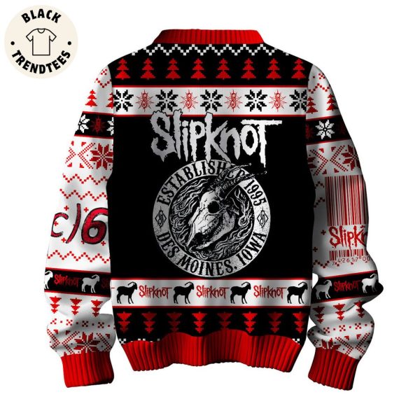 Slipknot Establish 1995 Des Monies Iowa Christmas Design 3D Sweater