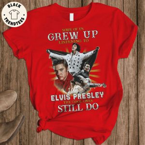 Some Of Us Crew Up Listening To Elvis Presley The Cool Onles Still Do Red Design Pajamas Set
