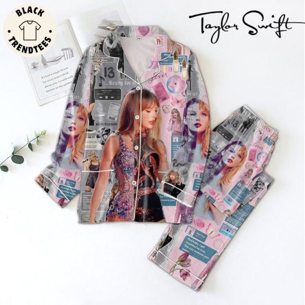 Taylor Swift Portrait Design Pajamas Set