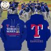 Texas Rangers World Series Champions 2023 Nike Logo Blue Design 3D Hoodie