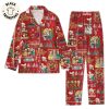 The Golden Girl Shady Pines Rettrement Home Christmas White Design Pajamas Set