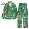The Golden Girl Shady Pines Rettrement Home Christmas Red Design Pajamas Set