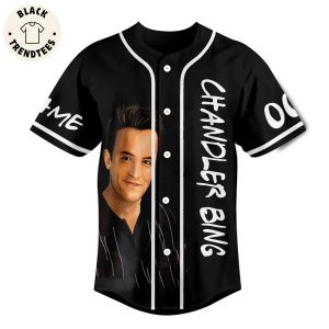 the One Where We All Lost A Friends Black Design Baseball Jersey