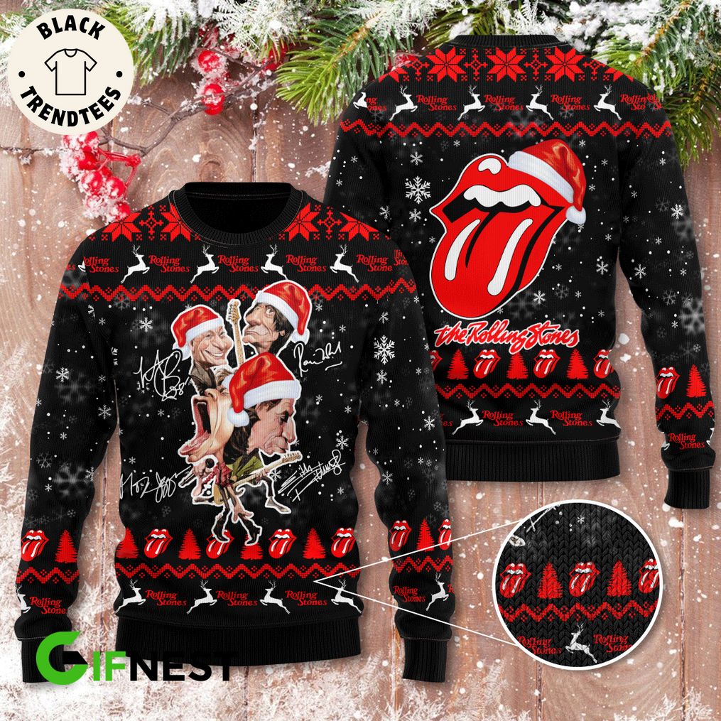 Rolling stones christmas on sale sweatshirt