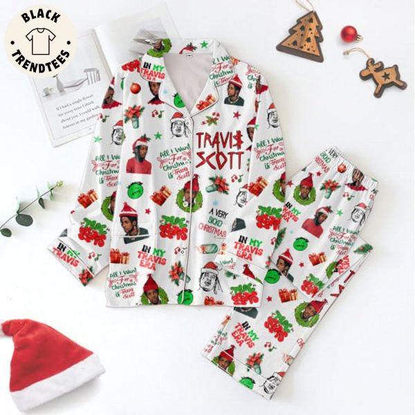 Travid Scott A Very Sicko Christmas Design Pajamas Set