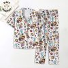 Vest Style Design Pajamas Set