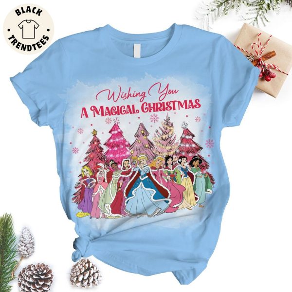 Wishing You A Magical Christmas Design Pajamas Set