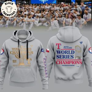 World Series Champions Logo Gray Design 3D Hoodie