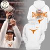 2023 Big 12 Champions Texas Football Orange Nike Logo Design 3D Hoodie